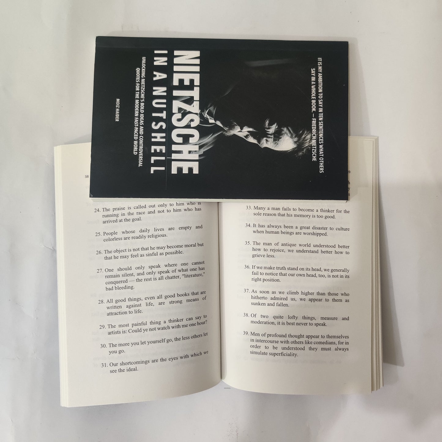 Nietzsche in a Nutshell English book available at HO store