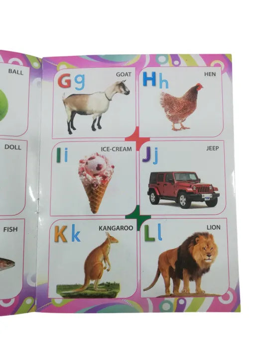 Kids, 3 in 1, Graphical Book, Learning, Numbers, Letters, Shapes, Interactive, Activities, Educational Resource, HO Store, Buy Online.