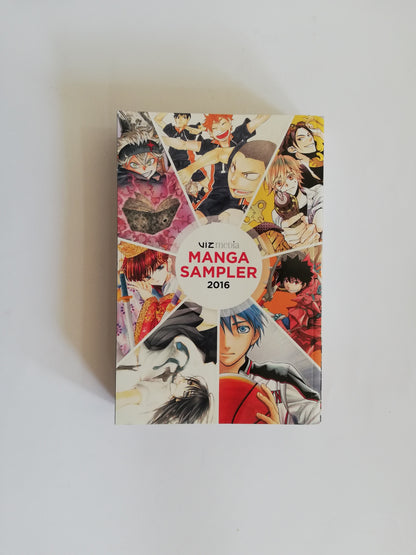 Manga Sampler Featuring 7 Series available at HO store