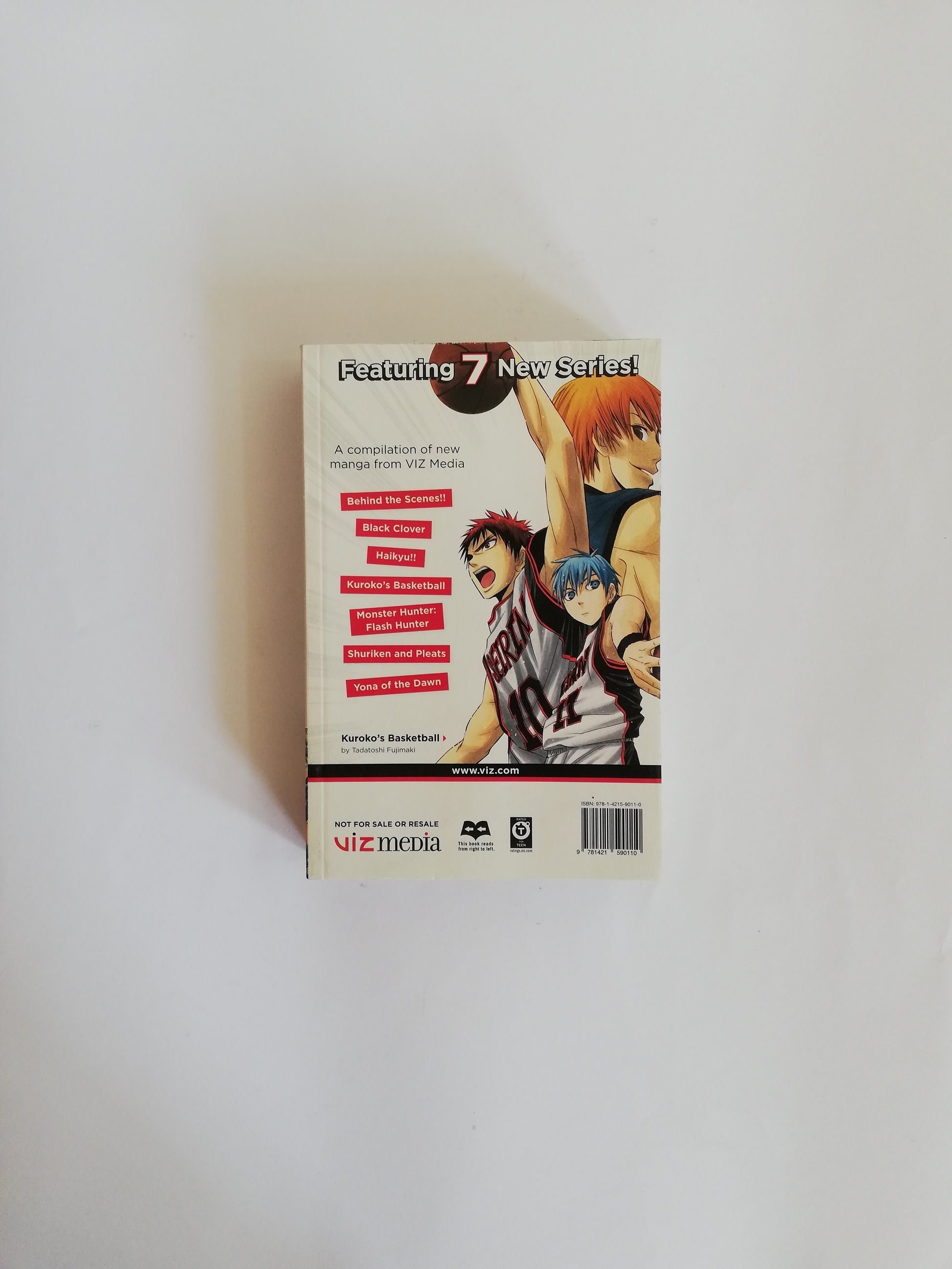 Manga Sampler Featuring 7 Series available at HO store